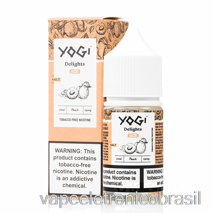 Vape Vaporesso Sais Gelados De Pêssego - Delícias Do Iogue - 30ml 50mg